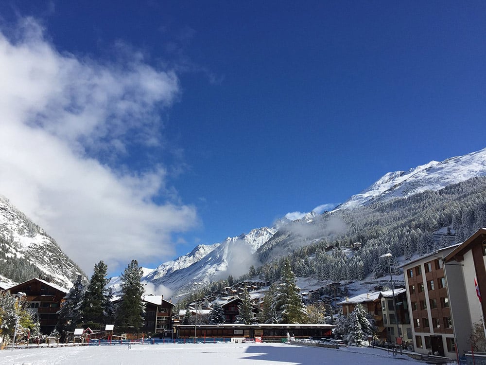 Zermatt, Switzerland, skiing