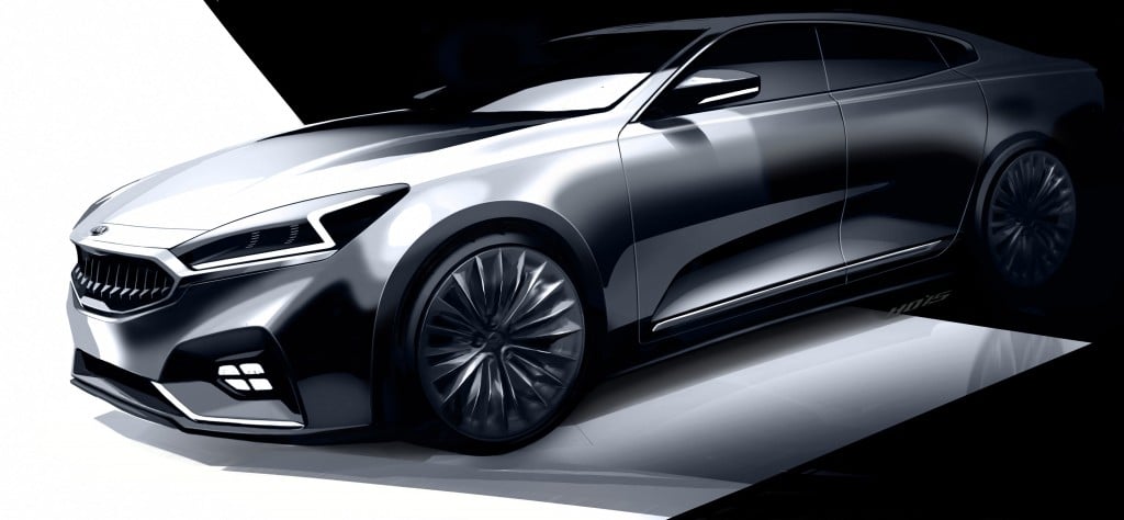 2017 Kia Cadenza sketch