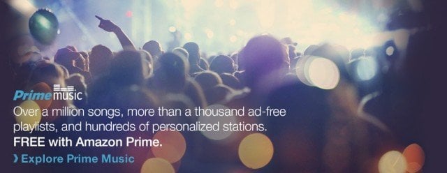 Amazon Prime Music streaming service