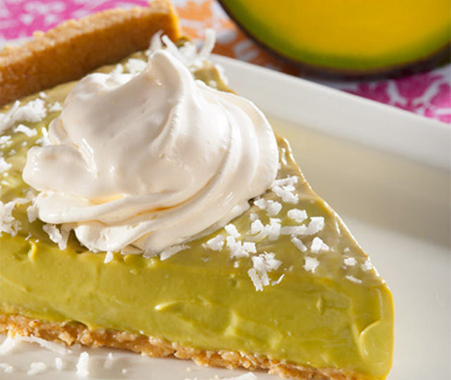 Avocado Coconut Pie