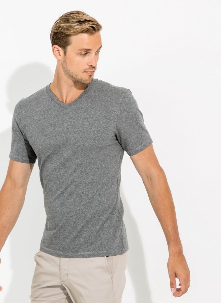 Man in a cashmere shirt