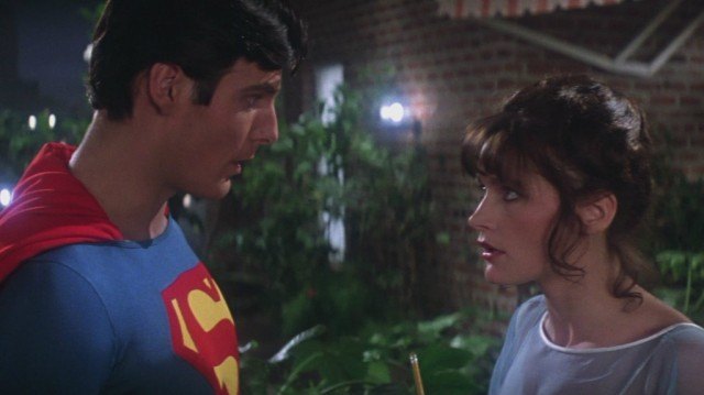 Christopher Reeve and Margot Kidder in 'Superman: The Movie'