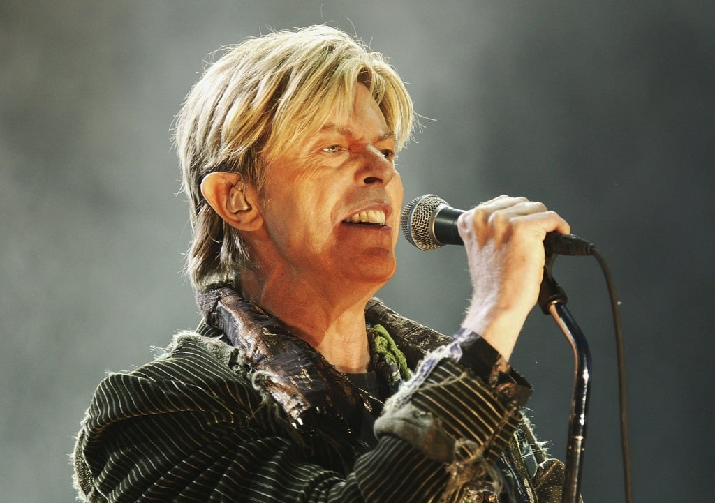 David Bowie performs