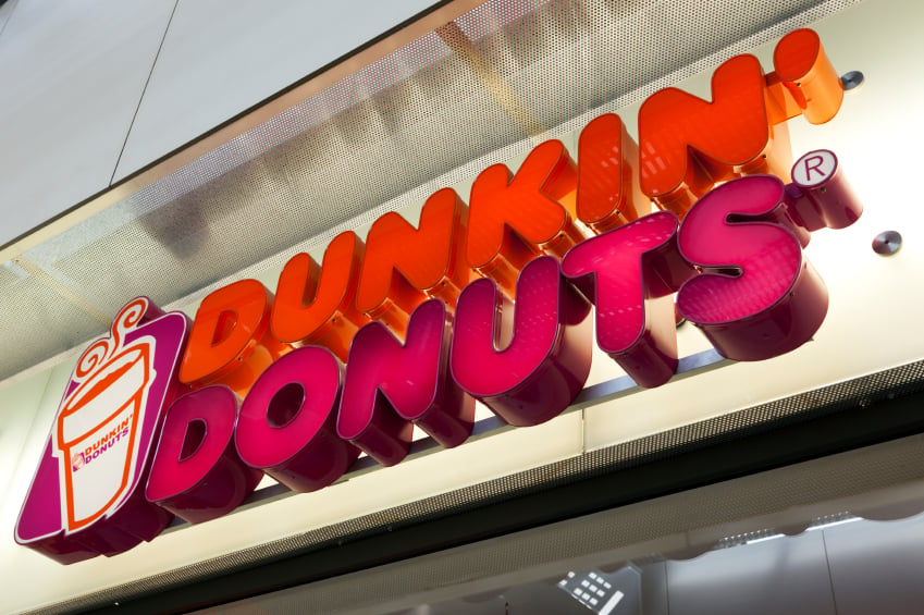 Dunkin' Donuts Banner