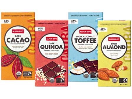 Fairtrade chocolate Almond Cacao Toffee quinoa