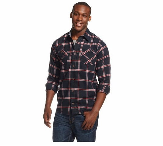 Men's Wrangler Flannel Shirt 