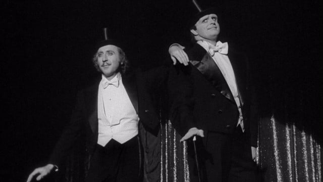 Gene Wilder and Peter Boyle in 'Young Frankenstein'