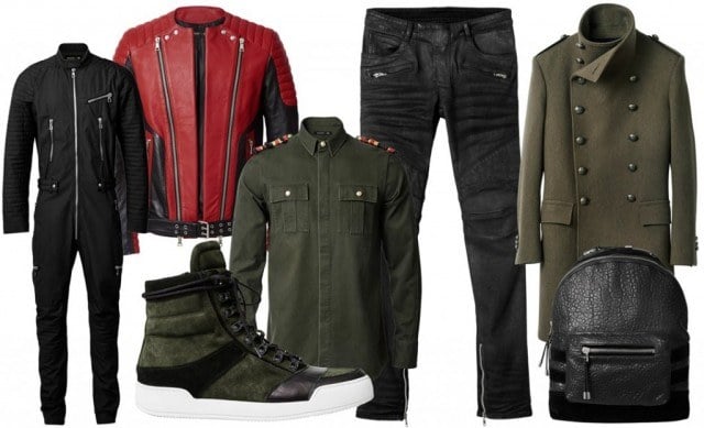 Source: GQ/Balmain x H&M