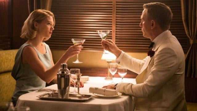 Lea Seydoux and Daniel Craig in 'Spectre'