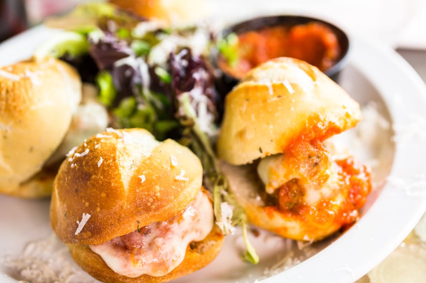 meatball sliders