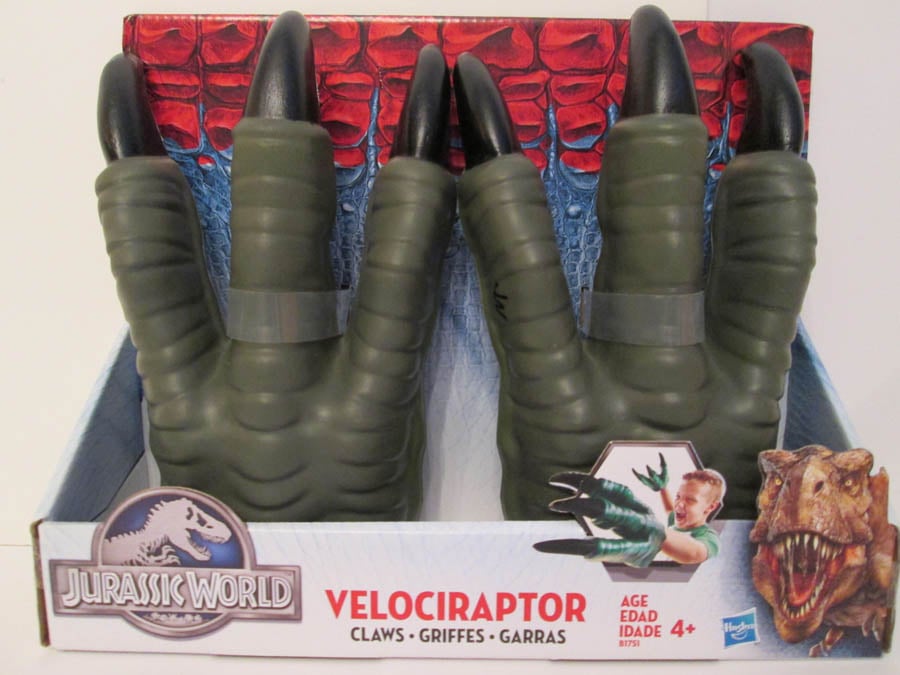 jurassic world raptor claws