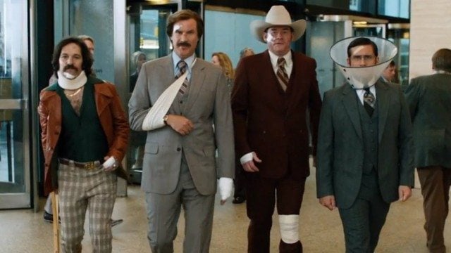 The cast of 'Anchorman 2: The Legend Continues'