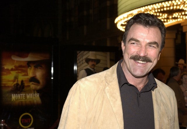 Tom Selleck At Film Premiere of Monte Walsh