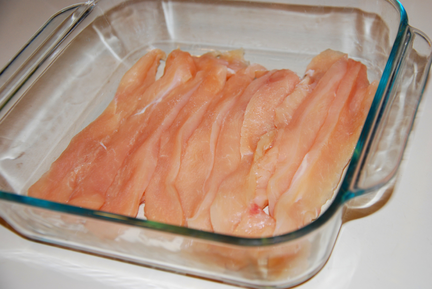 raw chicken tenders