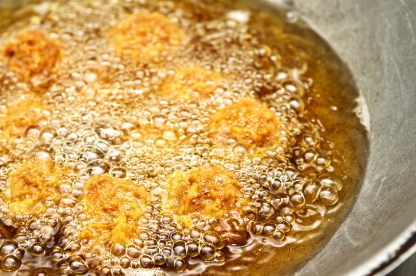 fried meatballs