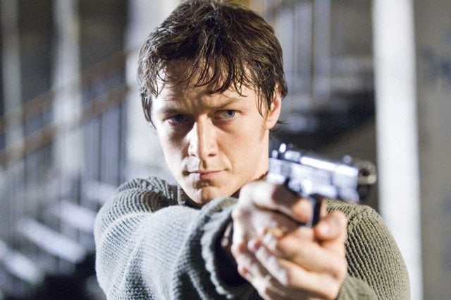 James McAvoy in 'Wanted'