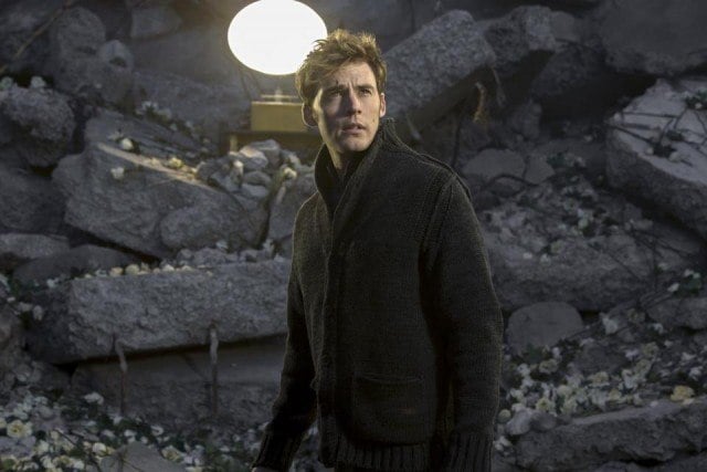 Sam Claflin as Finnick Odair in 'The Hunger Games: Mockingjay - Part 1'