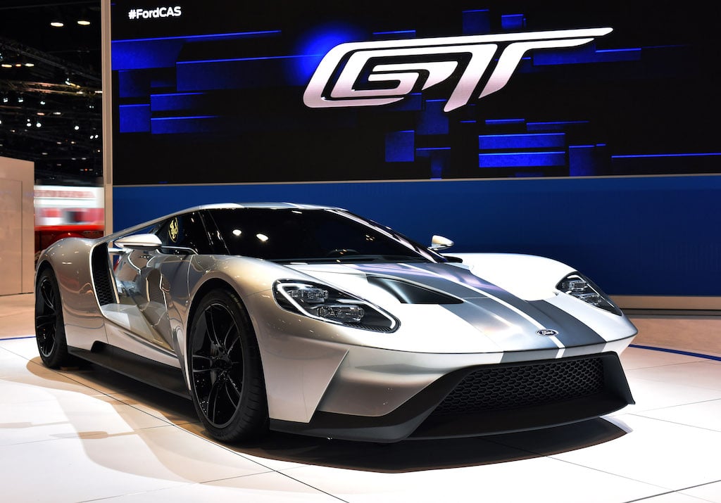 The all-new Ford GT supercar at Chicago