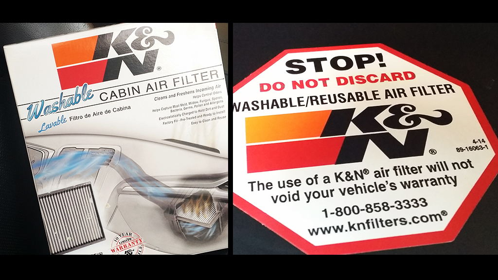 Cabin air filter