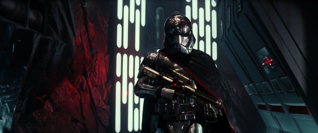 Gwendoline Christie as Captain Phasma in The Force Awakens