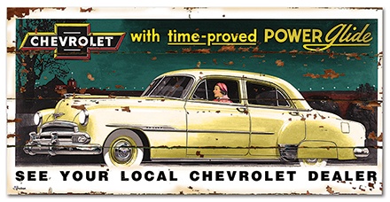 Vintage Chevrolet sign