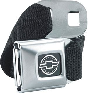 Vintage Bowtie seatbelt buckle belt