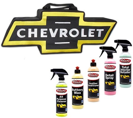 Chevy car cleaning kit
