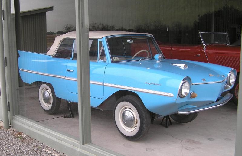 Lyndon B. Johnson's Amphicar. Source: National Park Service