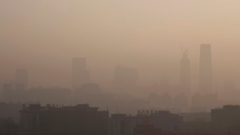 polluted Beijing