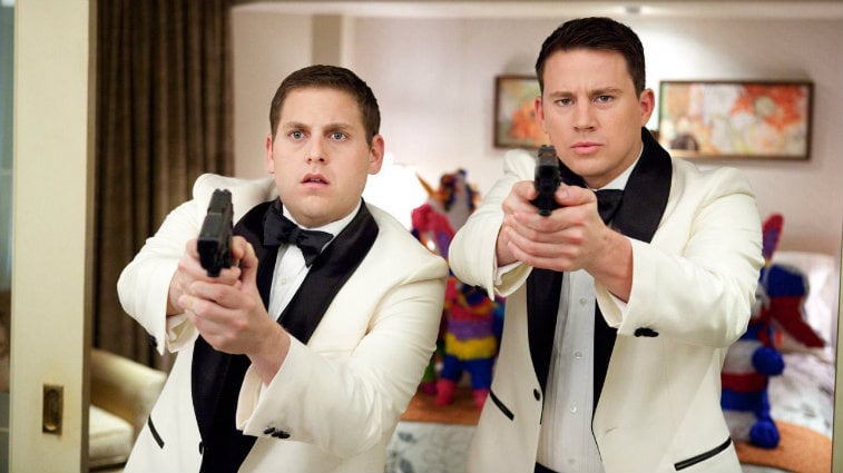 Jonah Hill and Channing Tatum in '21 Jump Street'