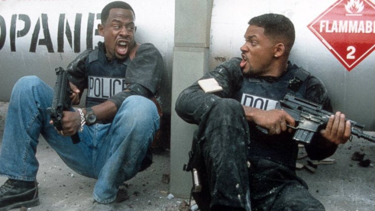 Martin Lawrence and Will Smith in 'Bad Boys'