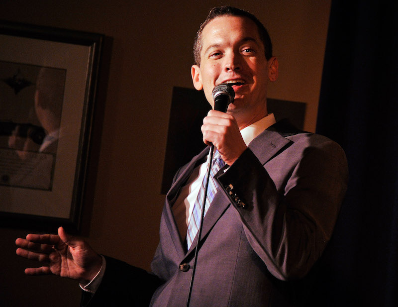 Pat Dixon is one of the best dressed comedians