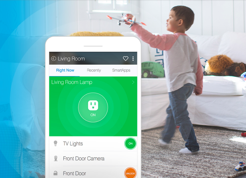 SmartThings smart home hub