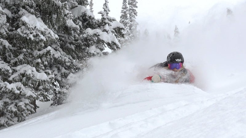 skiing