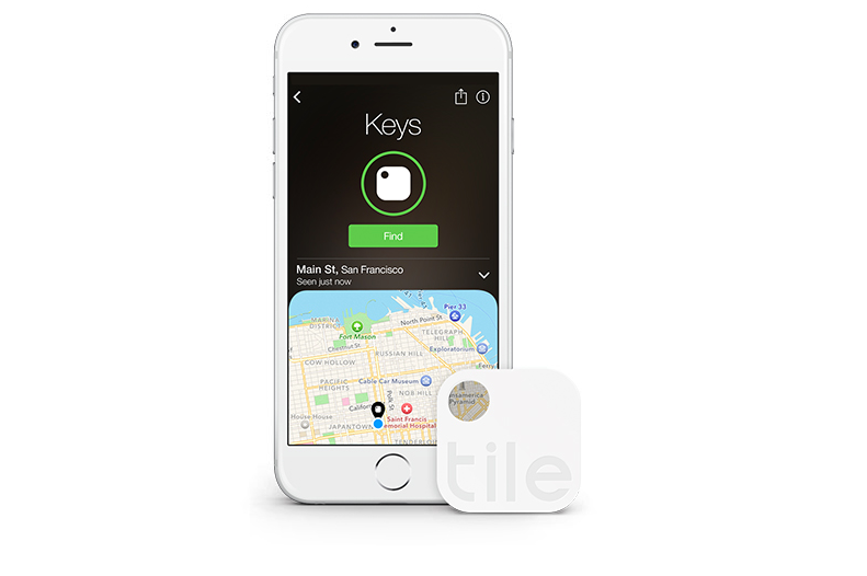 Tile location-tracking tags