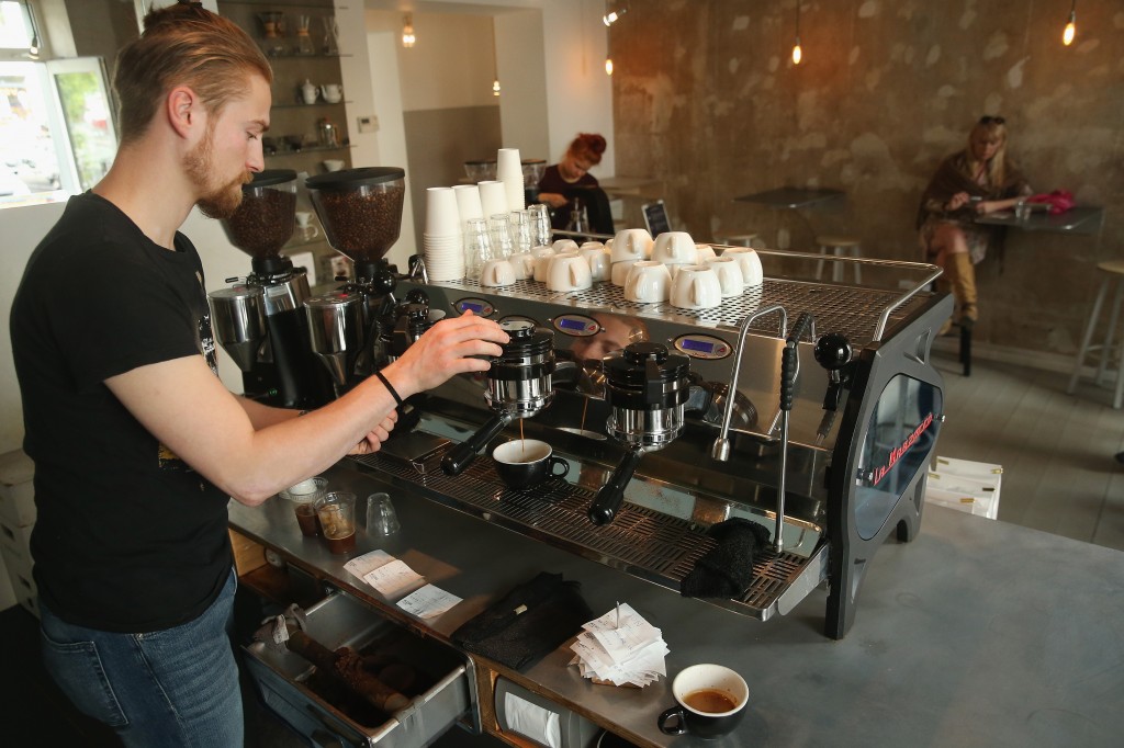 barista, coffee shop