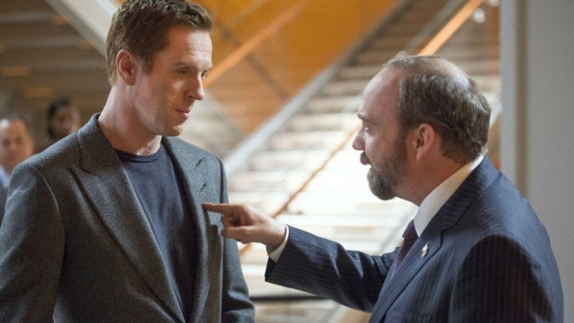 Damien Lewis and Paul Giamatti star in Showtime's financial drama 'Billions'