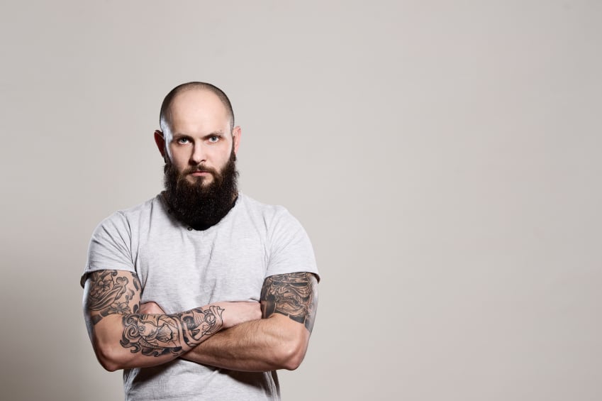 man with beard
