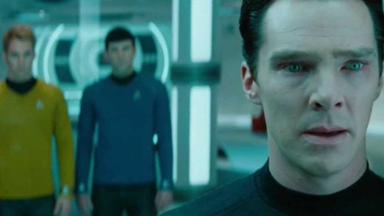 Benedict Cumberbatch in Star Trek Into Darkness