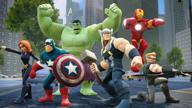 The Avengers in Disney Infinity.