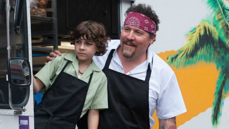 Emjay Anthony and Jon Favreau in Chef