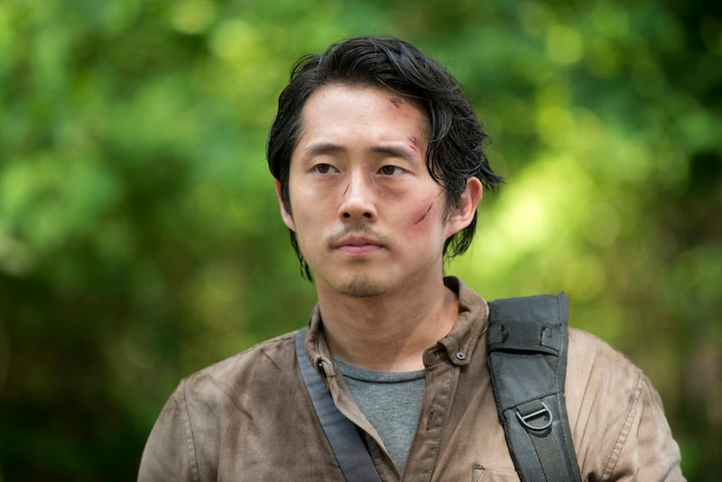 Glenn on The Walking Dead