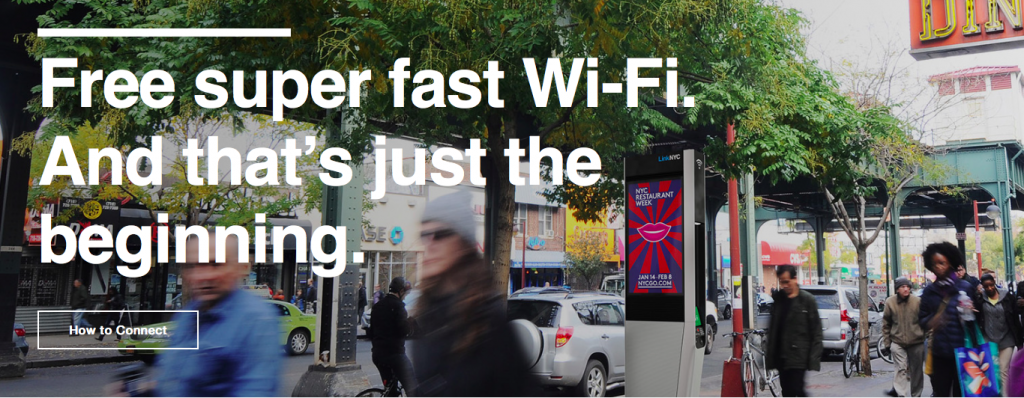 LinkNYC public Wi-Fi network