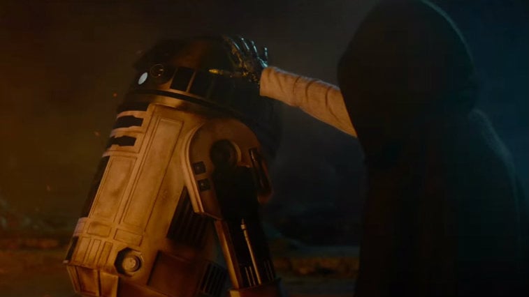 Mark Hamill in Star Wars: The Force Awakens