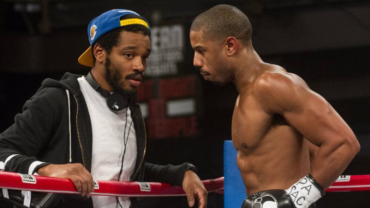 Ryan Coogler and Michael B. Jordan on the Creed set