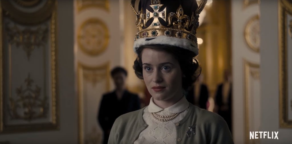 Claire Foy as Queen Elizabeth on The Crown