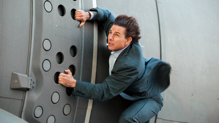 Tom Cruise in Mission: Impossible - Rogue Nation Tom Cruise in Mission: Impossible - Rogue Nation