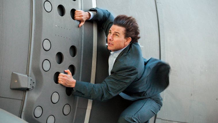 Tom Cruise in Mission: Impossible - Rogue Nation