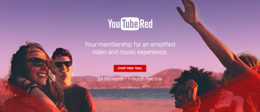 YouTube Red subscription service