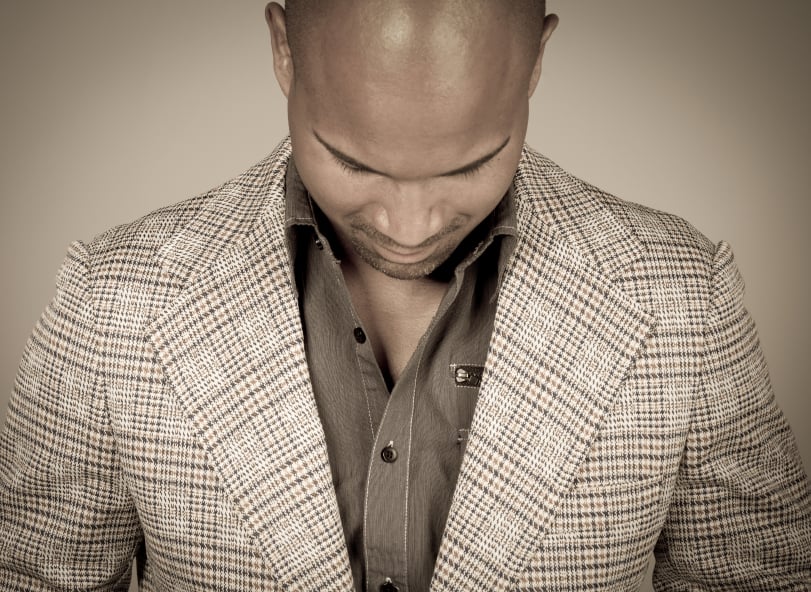Young African American wearing Jacket